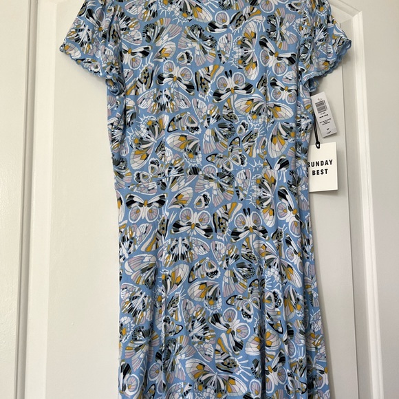 Aritzia Sunday Best New Vida Dress, butterfly mini dress - Picture 7 of 8